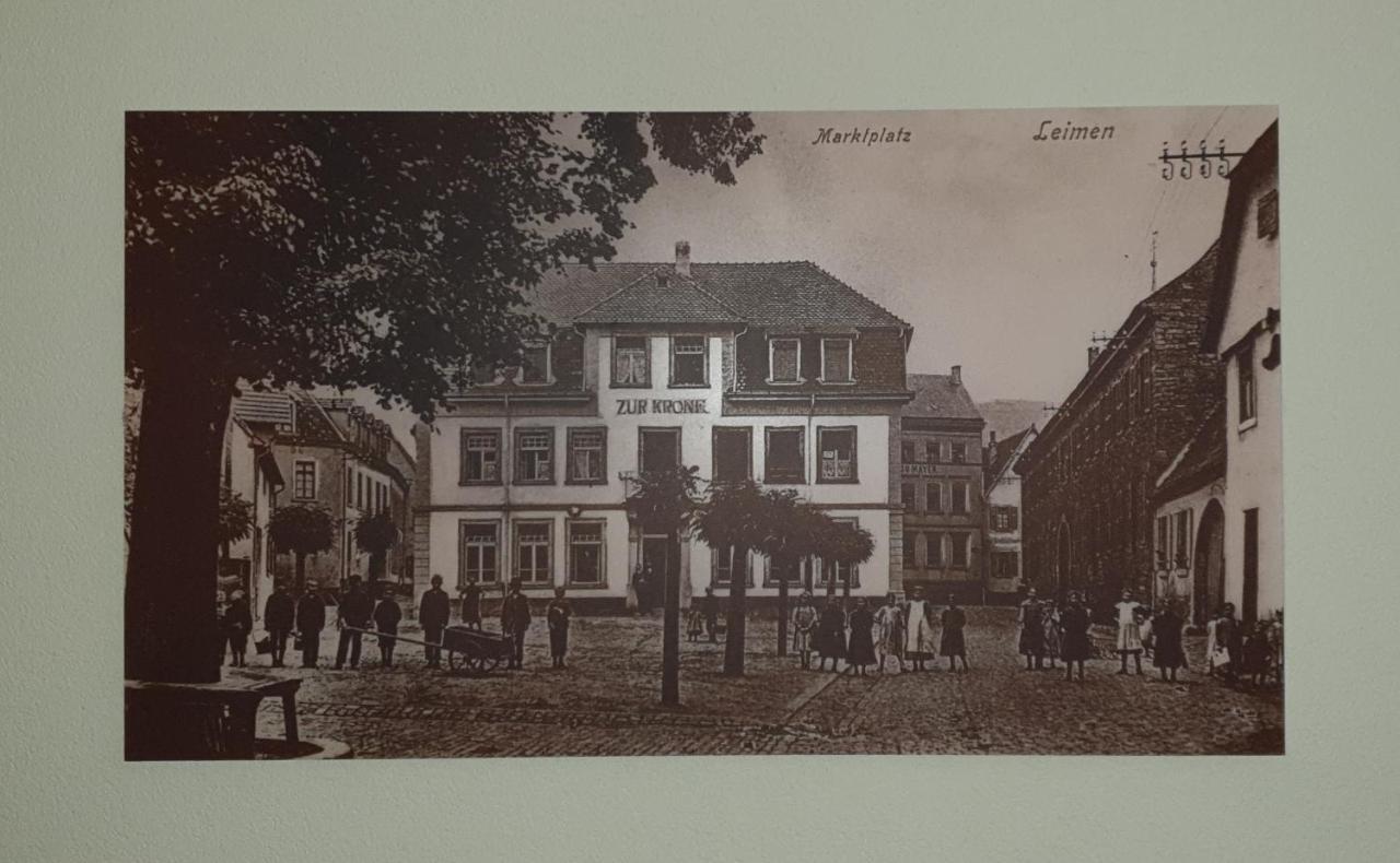 Gasthause Zur Krone Hotel Leimen  Extérieur photo